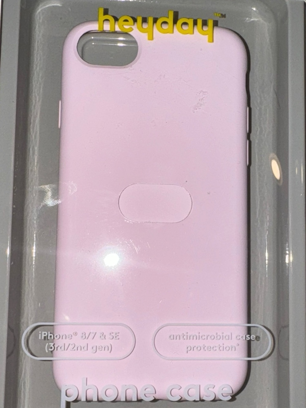 heyday Pastel Pink iPhone 8/7/SE Silicone Case